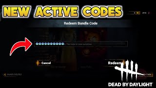 All Working Codes For Dead By Daylight | New DBD Codes 2023