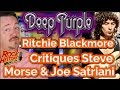 Capture de la vidéo Ritchie Blackmore Spills On Steve Morse & Joe Satriani