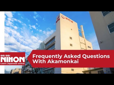 Frequently Asked Questions with Akamonkai Japanese Language School