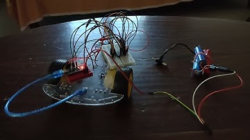 Fall detection robot using Arduino.