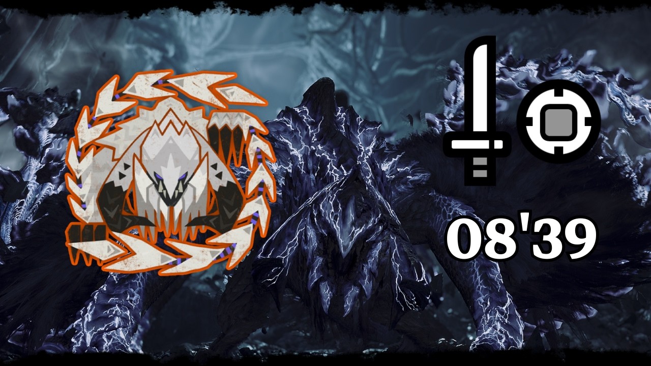 MHWilds | Arch Tempered Arkveld Solo SnS 08'39