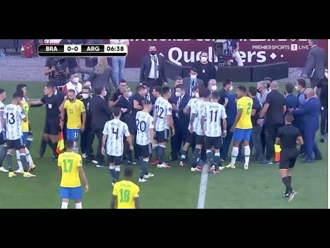 Video: Kodėl Brazilijos ir Argentinos rungtynės sustabdytos?