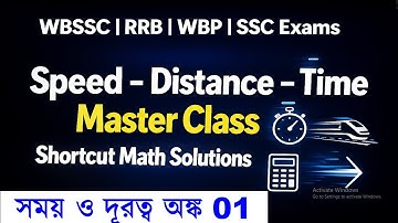 📌 Distance Speed and Time Problems | সময় ও দূরত্বের অংক | Shortcut Math Solution