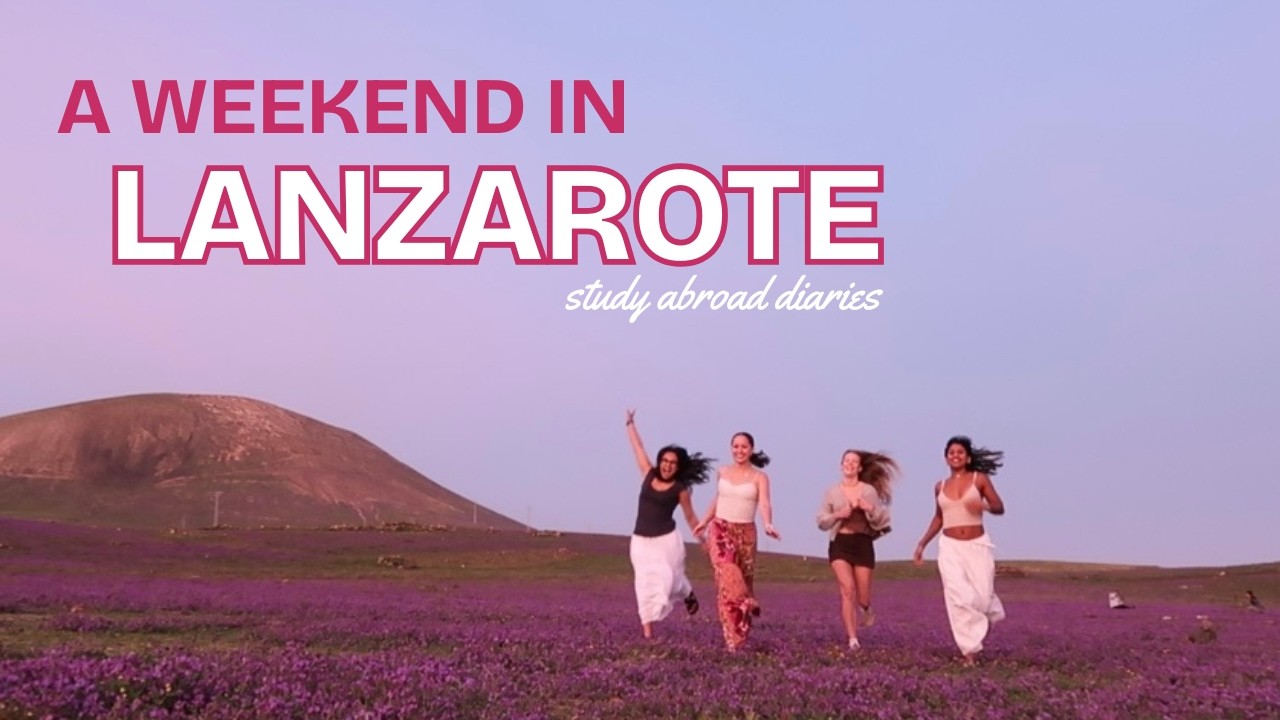 my peaceful weekend in Lanzarote (no talking vlog)
