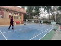 Dakshinpuri badminton player match ramesh mathur vs rohini abhinav kashyap in 2023