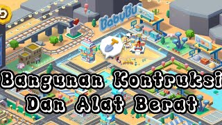 Bermain Membangunan Konstruksi Dan Alat Berat Bersama Baby Panda | babybusindonesia screenshot 5