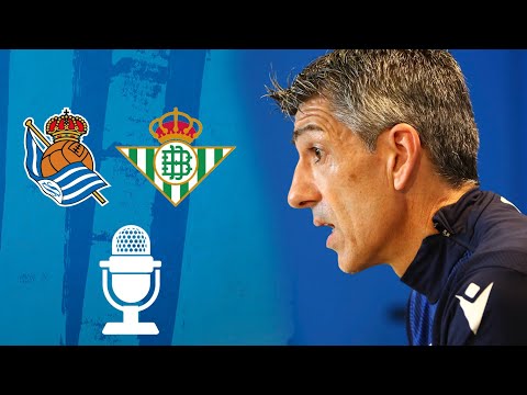 RUEDA DE PRENSA | Imanol Alguacil: "Aprender" | Real Betis - Real Sociedad | Copa del Rey