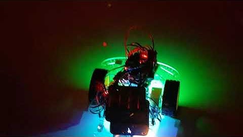 遙控車製作 arduino + PS2搖桿 + L9110S + ws2812 + T89 + 修改電源 + 爆閃燈 + 蜂鳴器 （20200919完成版）