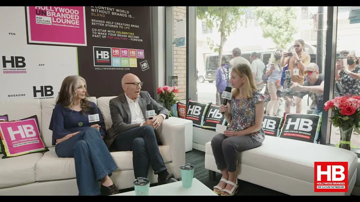 Patrick Stewart & Gates McFadden on STAR TREK PICA...
