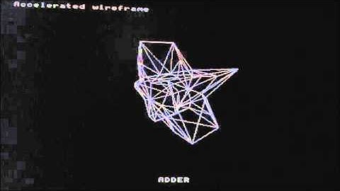 Gameduino Test - Realtime 3D line drawing