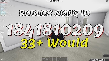 33+ Would Roblox Song IDs/Codes