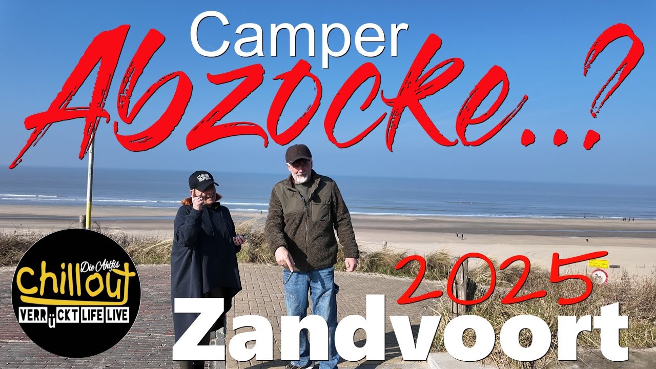 Wo führt das hin🤔Unfassbar👉 Abzocke👈 Wohnmobil-Stellplatz Zandvoort Nordsee👌