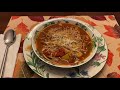 Nutritiva sopa de origen italiano (Minestrone)