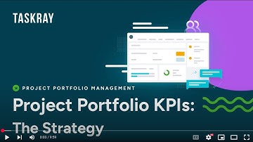 TaskRay Academy - How to Set KPIs for Project Portfolio Management in TaskRay