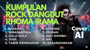 Kumpulan Rock Dangdut Rhoma Irama Cover Musik AI | Keramat, Mirasantika, Gala-gala, Adu Domba.
