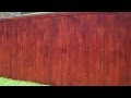 Fence stain --- DIY Fence stain --- DIY