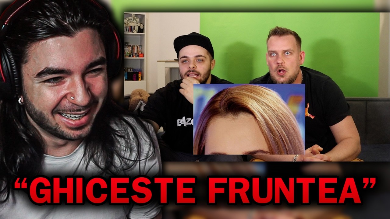 TheRealRed reactioneaza la Codrin Bradea Ghicește Fruntea