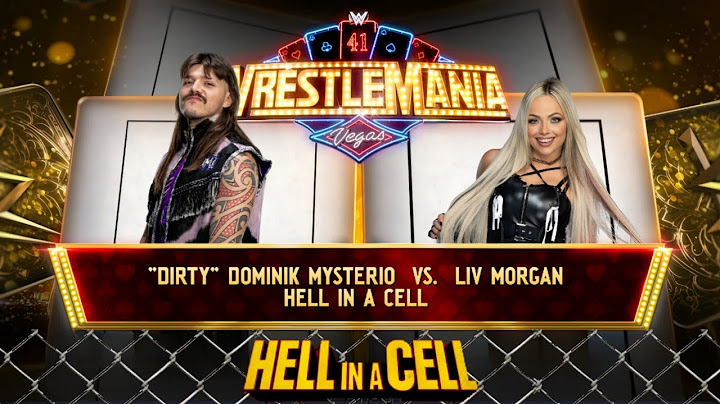 WWE 2K25 - Hell In A Cell Match - Liv Morgan VS Dominik Mysterio | WWE 