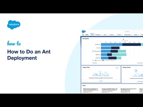 تصویری: چگونه از ابزار مهاجرت مورچه ها در Salesforce استفاده کنم؟