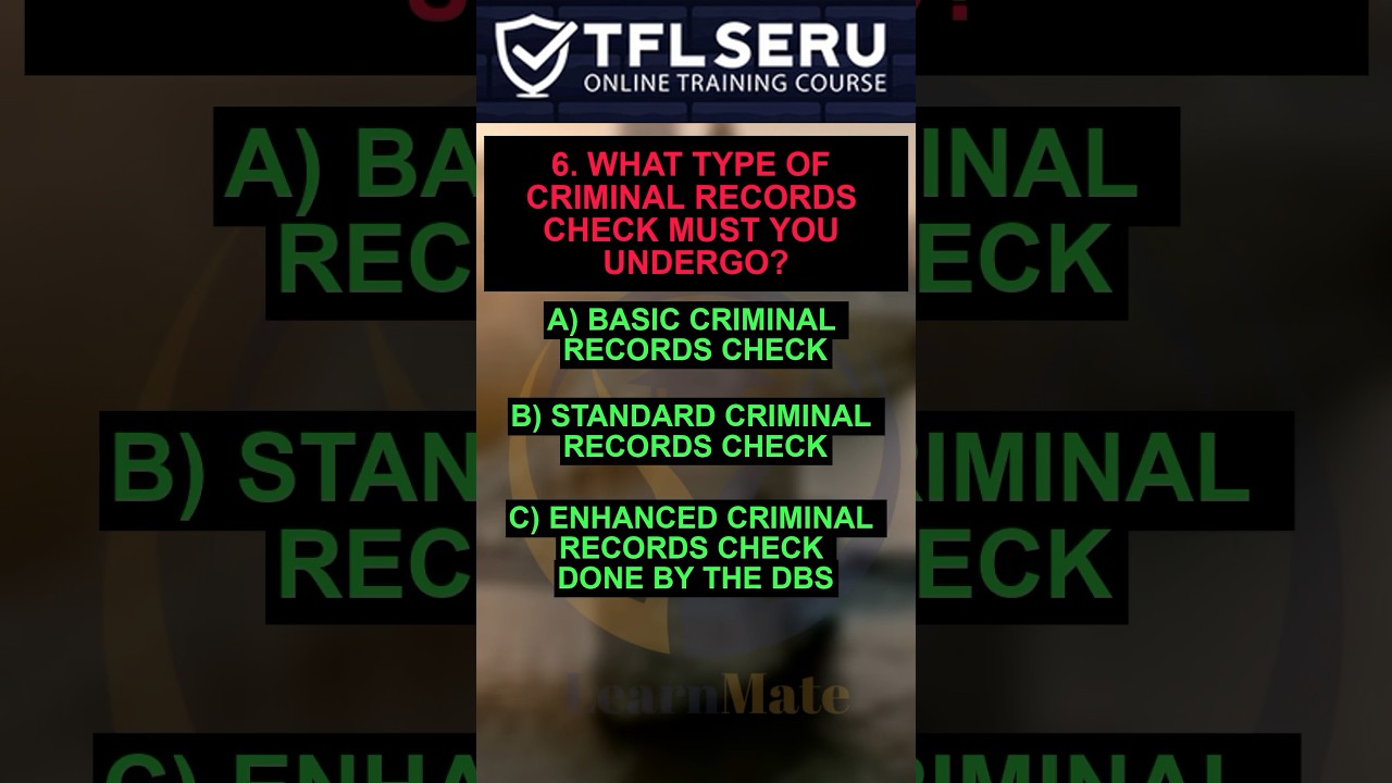 TFL SERU Test - Tfl SERU mock test #seru #tfl #shorts