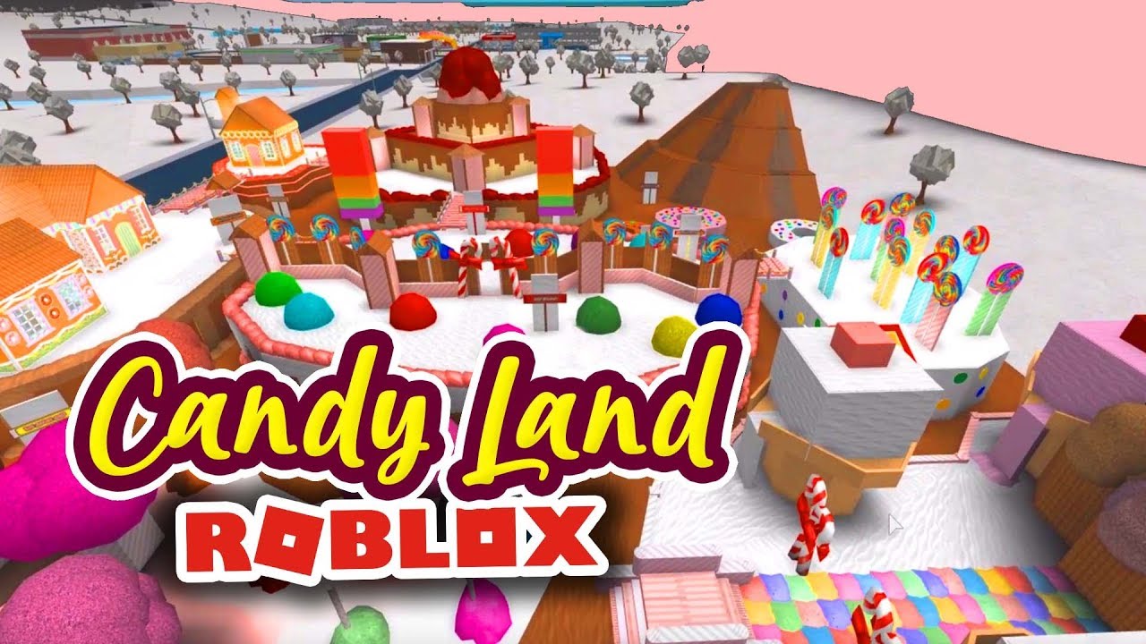 Welcome To Candy Land Tour Welcome To Roblox Bloxburg Youtube - roblox candyland