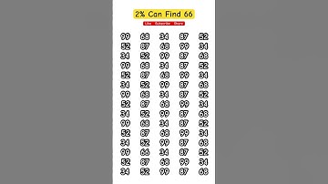 Can You Spot the Number 66 in Just 5 Seconds? #start_quiz