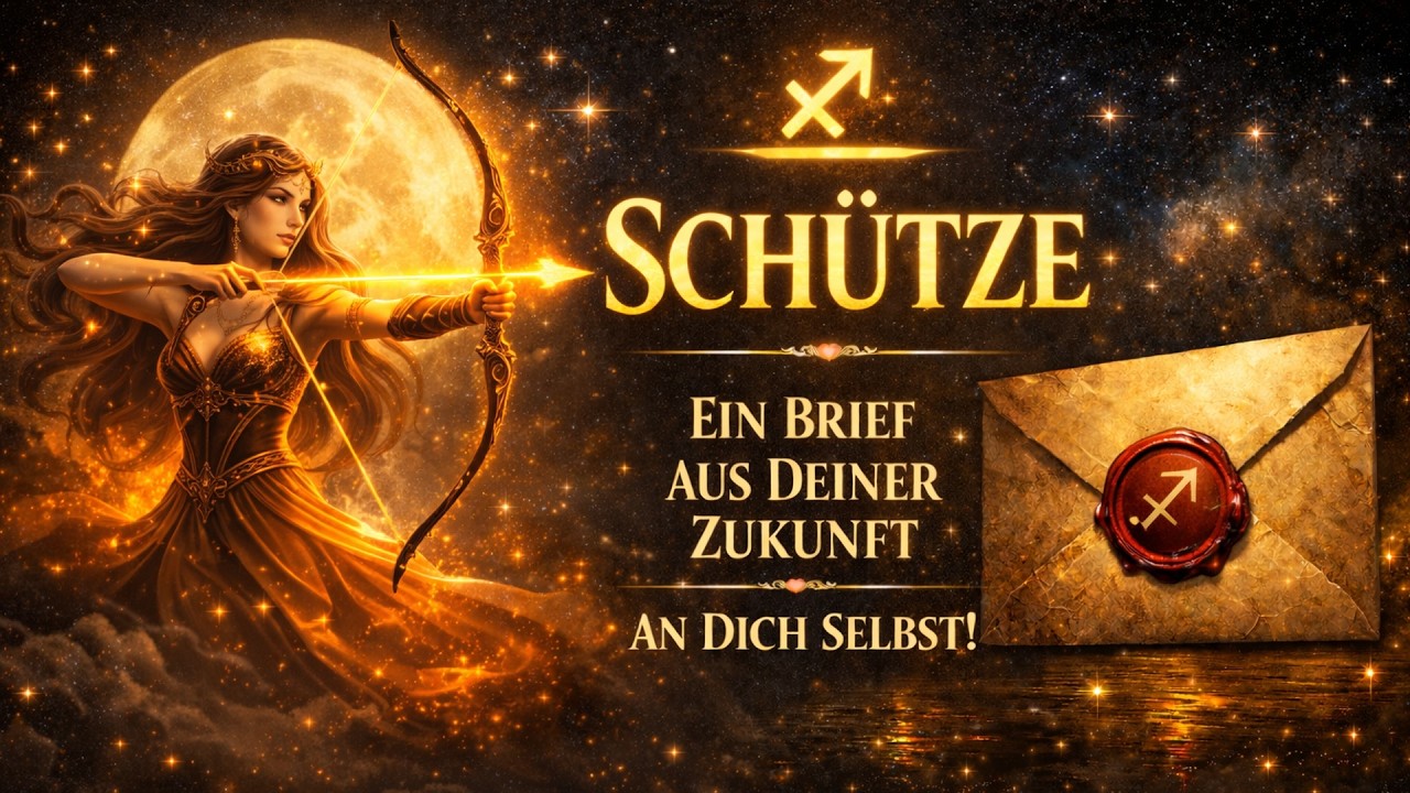 📩 BRIEF AUS DEINER ZUKUNFT: SCHÜTZE ♐ Was du noch nicht weißt? SCHOCK! 💯 ES WIRD WAHR!