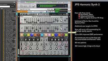 JPS Harmonic Synth 2 overview