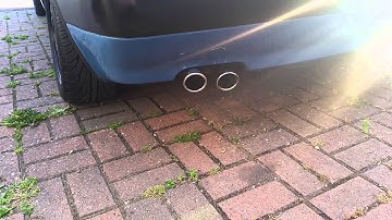 Vw Golf mk2 syncro 1.8 weber exhaust
