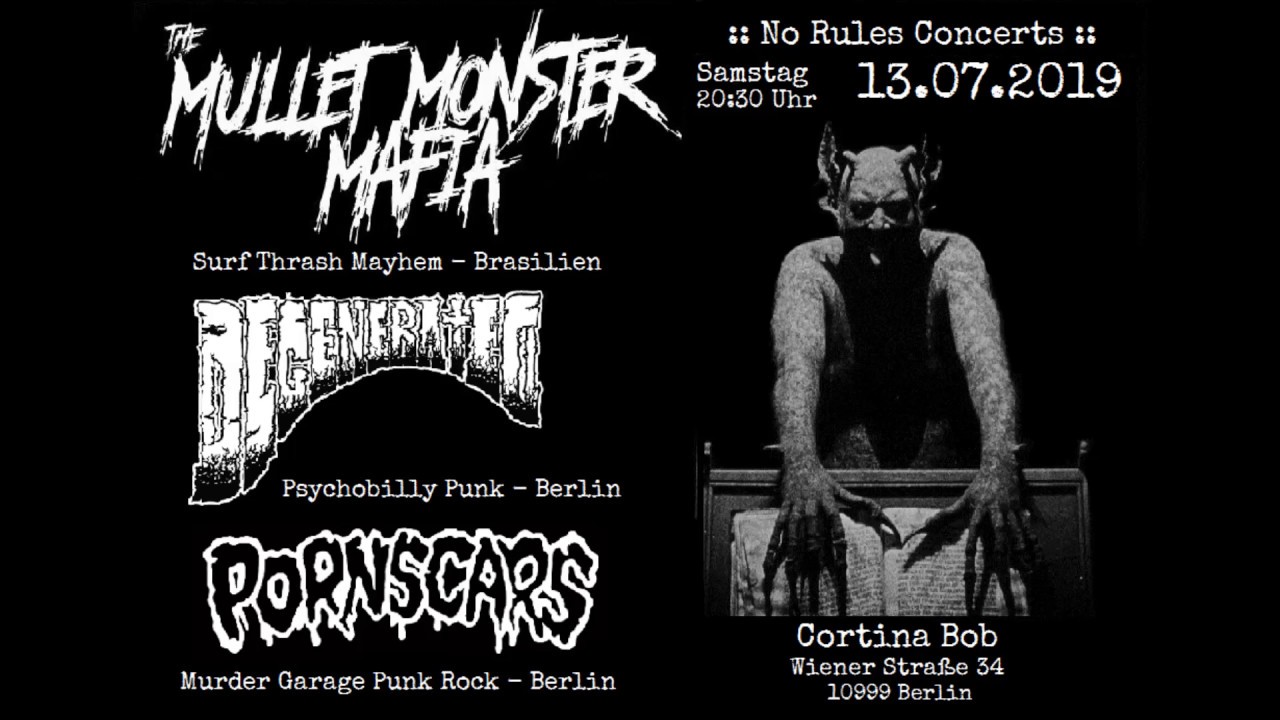 Pornscars - Far From Safety - Cortina Bob, Berlin 13/07/2019