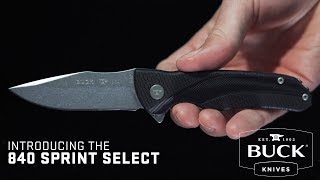 Vidéo: Canif Buck Sprint Select 840