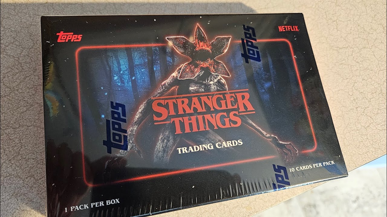 2025 Topps Stranger Things Hobby Box Opening - YouTube
