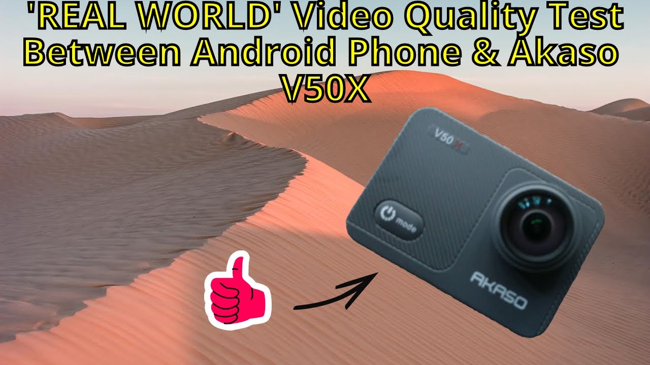 Best Budget Action Camera under 150 AKASO V50X Action Camera Real