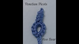 Shuttle Tatting: Venetian Picots