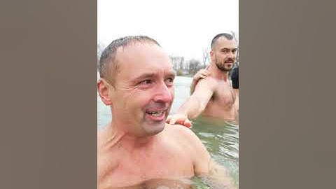 Első merülésem jeges vízbe - 2018 december 2.