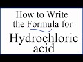 Chlorine and Hydrochloric Acid Concepts