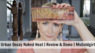 Urban Decay Naked Heat | Review & Demo | MsGoldgirl