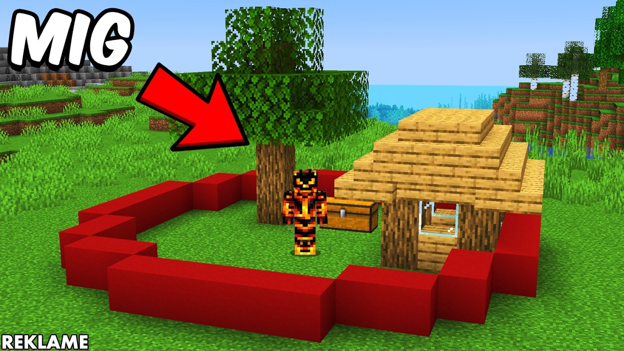 Jeg Overlever I En Circle I Minecraft!