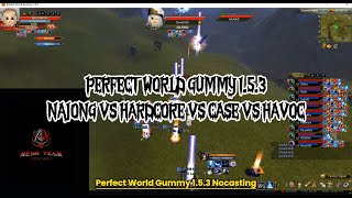 WAR HAVOC VS CASE VS HARDCORE VS NAJONG PERFECT WORLD GUMMY 1.5.3 NOCASTING