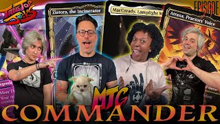 MTG Commander Gameplay | Joe Manganiello vs Damien Haas vs Danny Phantom vs Blackneto | TTJ ep 59