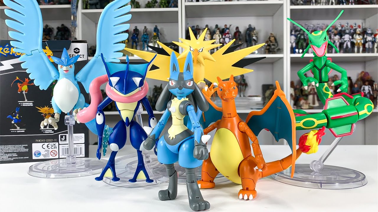 Lucario Pokémon Select Figure by Jazwares - YouTube