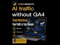 AI traffic, referrers, campaigns and content performance directly inside WordPress.