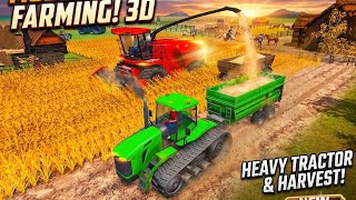 Modern Tractor Farming Driving Simulator 3D -New Tractor Games 2026 - Android Gameplay screenshot 3