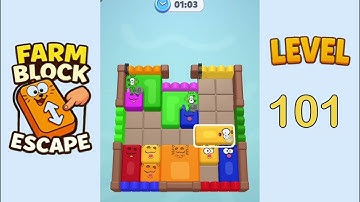 Farm block escape level 101 Solution