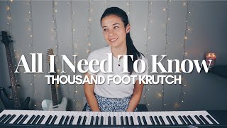 Get Ready for Church With Me | All I Need To Know (Thousand Foot Krutch piano cover)