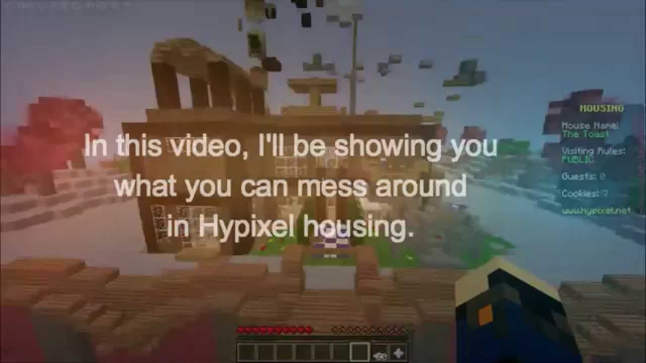 HYPIXEL HOUSING BORDER FUN (GLITCHES/GAMES) YouTube