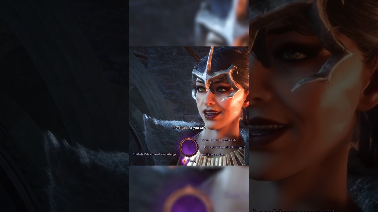 Морриган подтверждает, что Солас предан Митал - Dragon Age The Veilguard