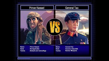 Stealth General VS Nuke General [C&C Zero Hour Challenge] [Hard]