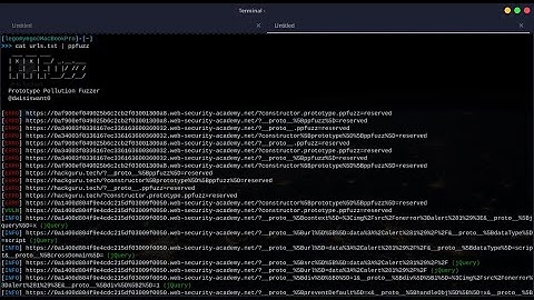 Prototype Pollution Fuzzer - BlackArch Linux #16