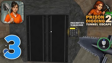 Prison Digging Tunnel Escape 2 - Gameplay Walkthrough Part 3 (iOS, Android)